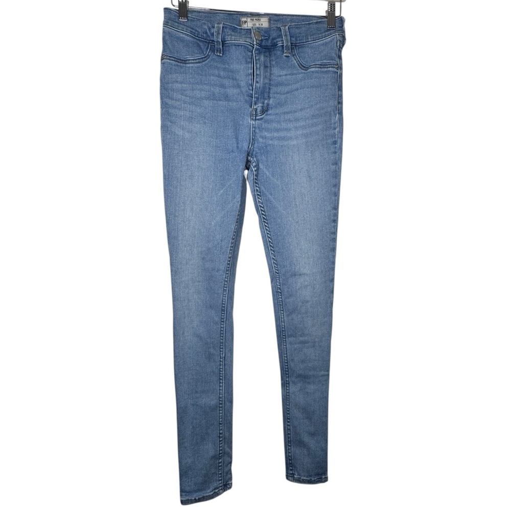 Free People Light Blue Wash Skinny Jeans - Size 28